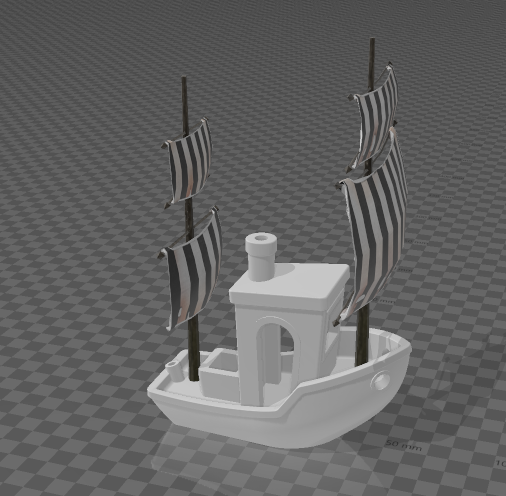 sailing ship benchy