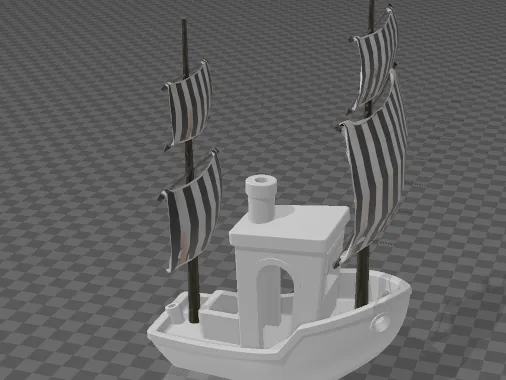sailing ship benchy