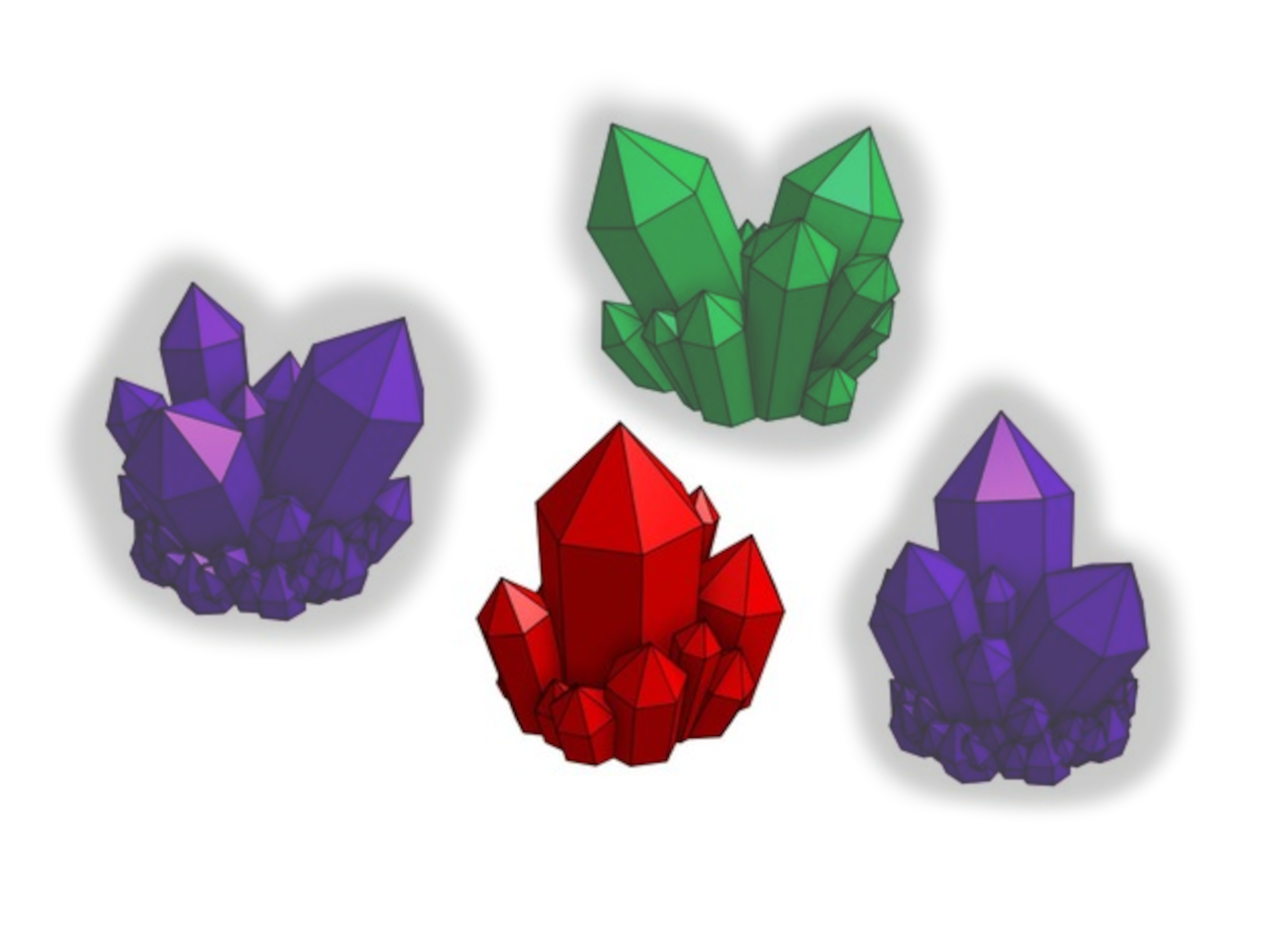 Crystals for Gloomhaven