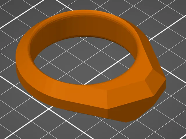 Cubistic ring
