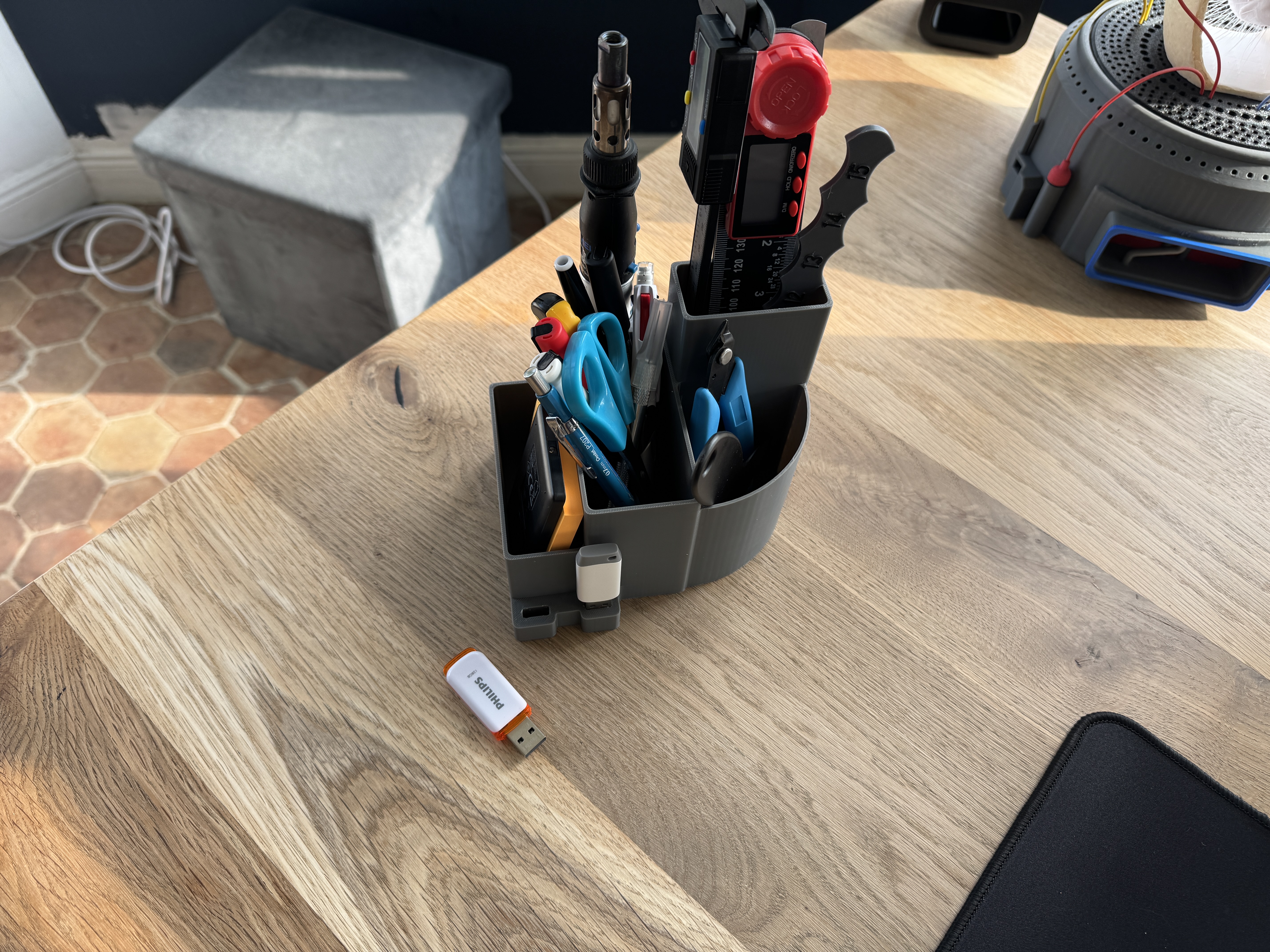 Pot a crayon et outils