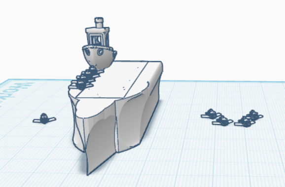 Aircraft carrier Benchy