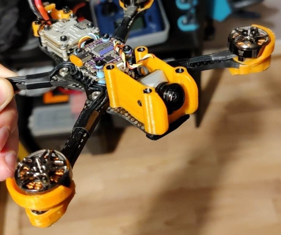 ImpulseRC Apex Micro camera mount and protection for 3" & 4" frame