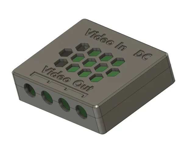 Range Video RV-Splitter 4-way Composite Video Distribution Amplifier Case