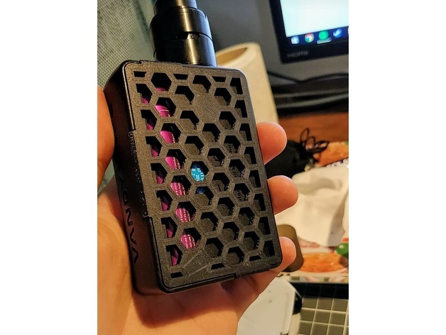 Vandy vape pulse 80 90 hexagonal pattern doors