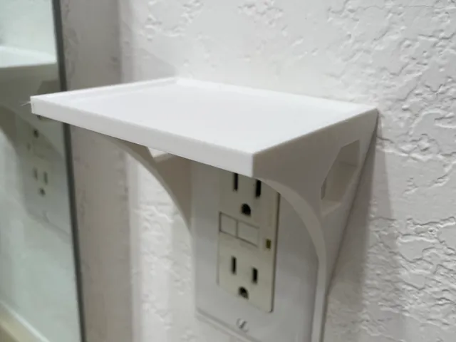 Outlet Cover Shelf