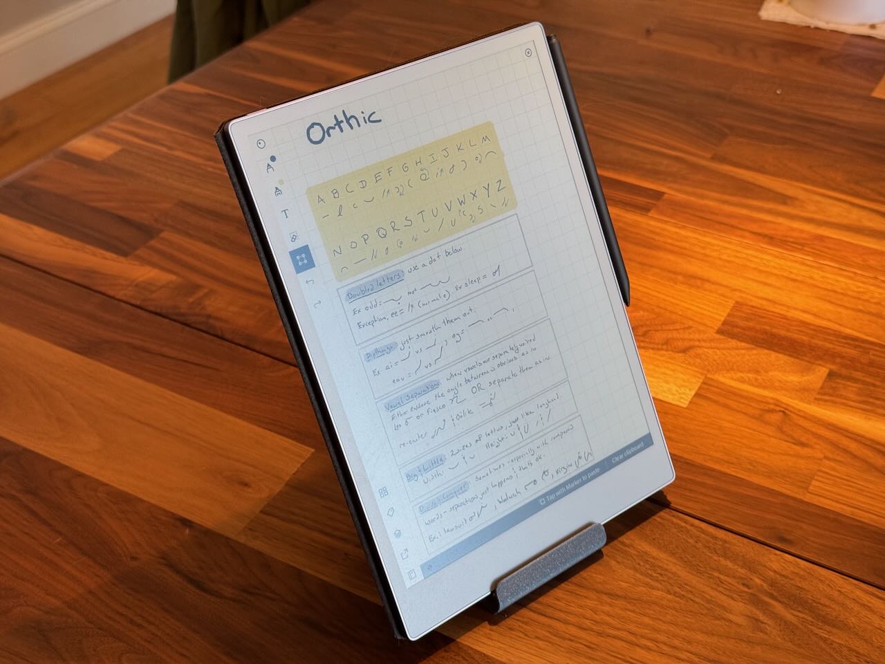 eInk tablet stand — miniatura 2