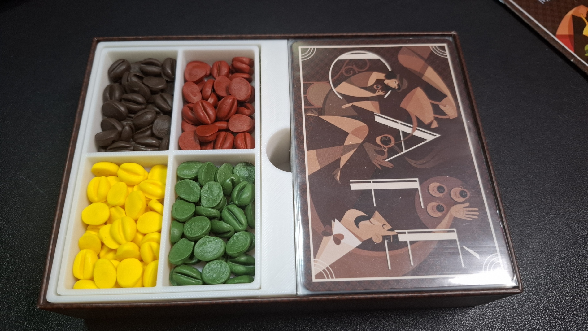 Miniatura 4 do modelo 3D Cafe Board Game Insert