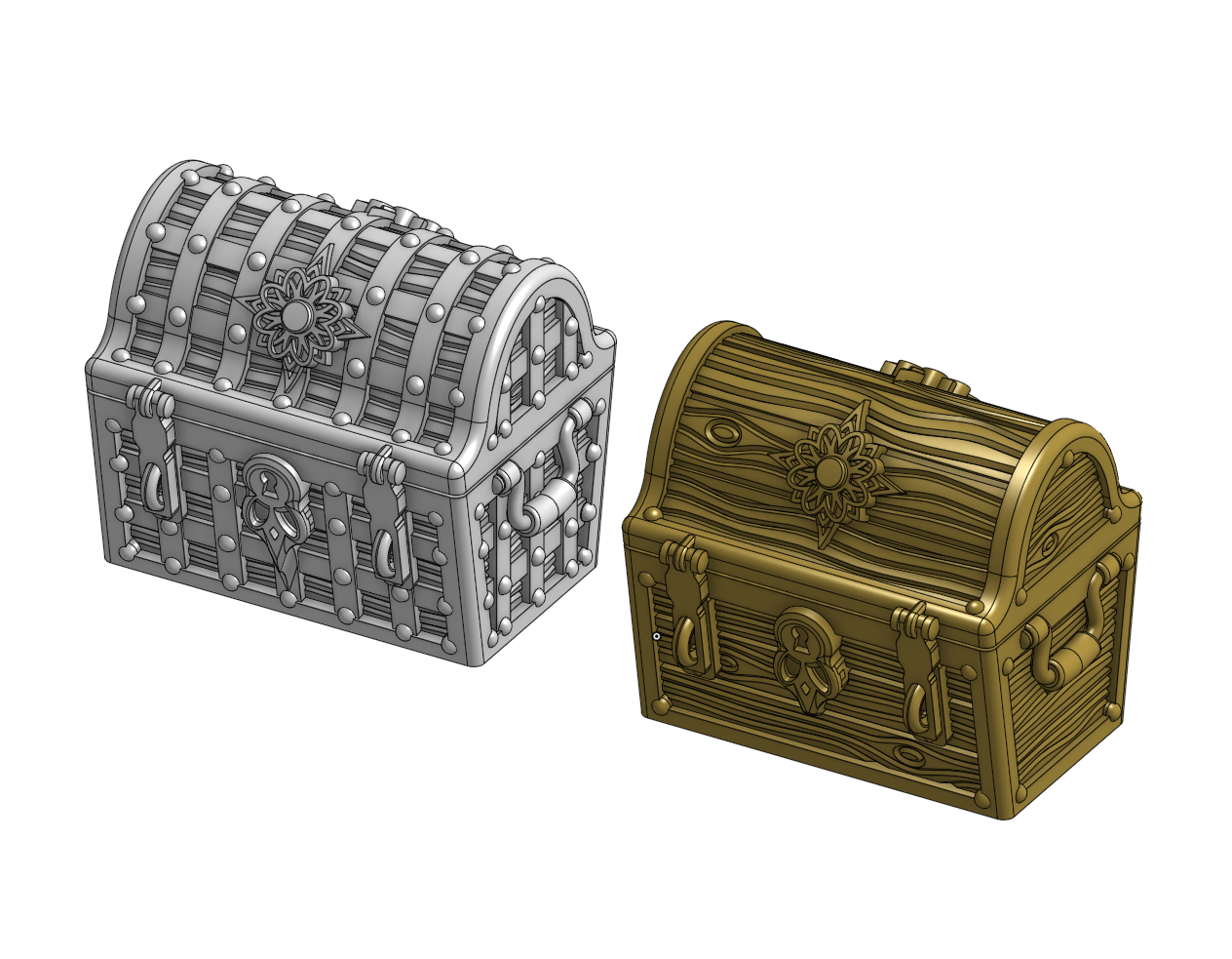 Treasure Chests for Gloomhaven by Robagon3D Download free STL model
