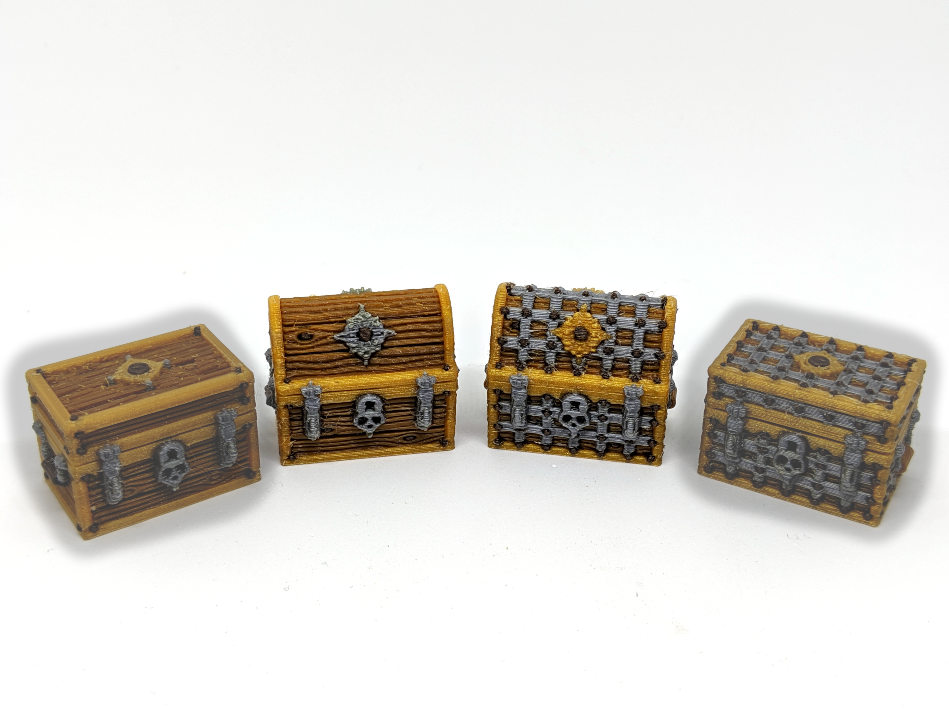 Treasure Chests for Gloomhaven 3D model thumbnail