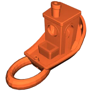 Benchy Keychain