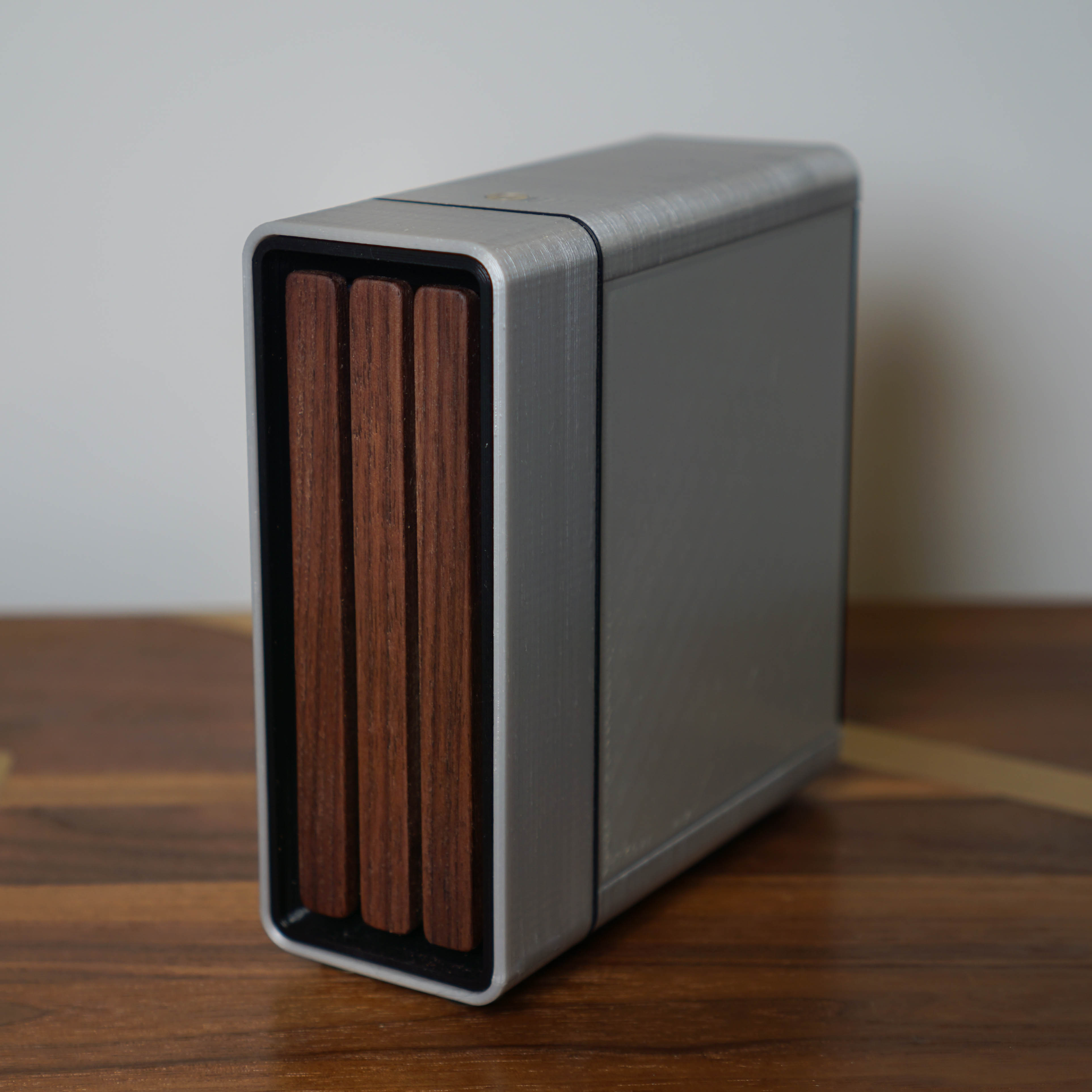 Fractal North Pi Case - with rear IO adapter and NVMe SSD for Raspberry Pi 5