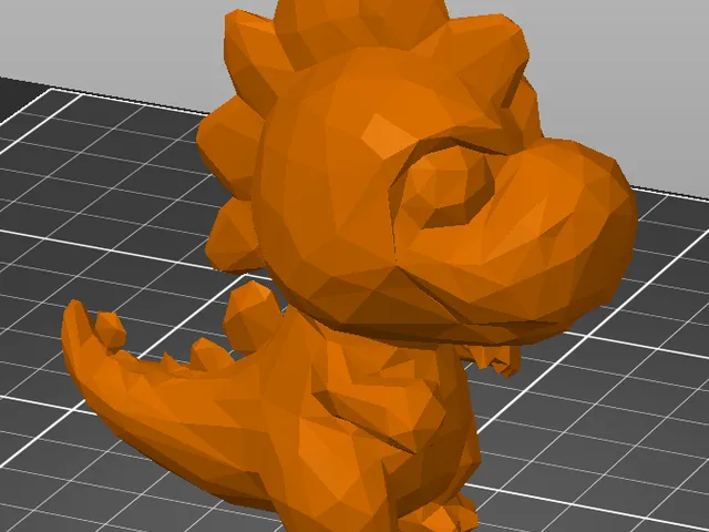 cute dinosaur Low poly