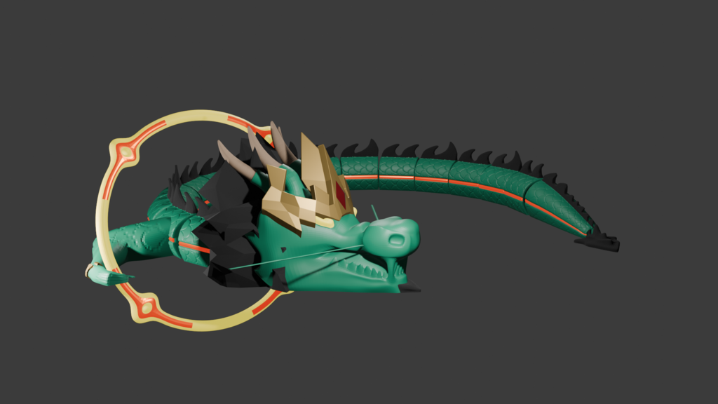 Articulated Dragon Fruit East Transformation — miniatura 3