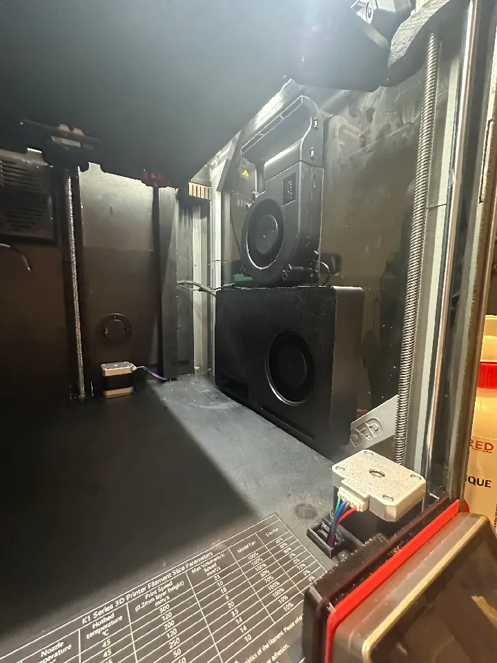 How to add 115V/220V AC Chamber heater to Creality K1 Series or