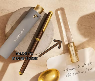 Vial holder for Scentbird bottles