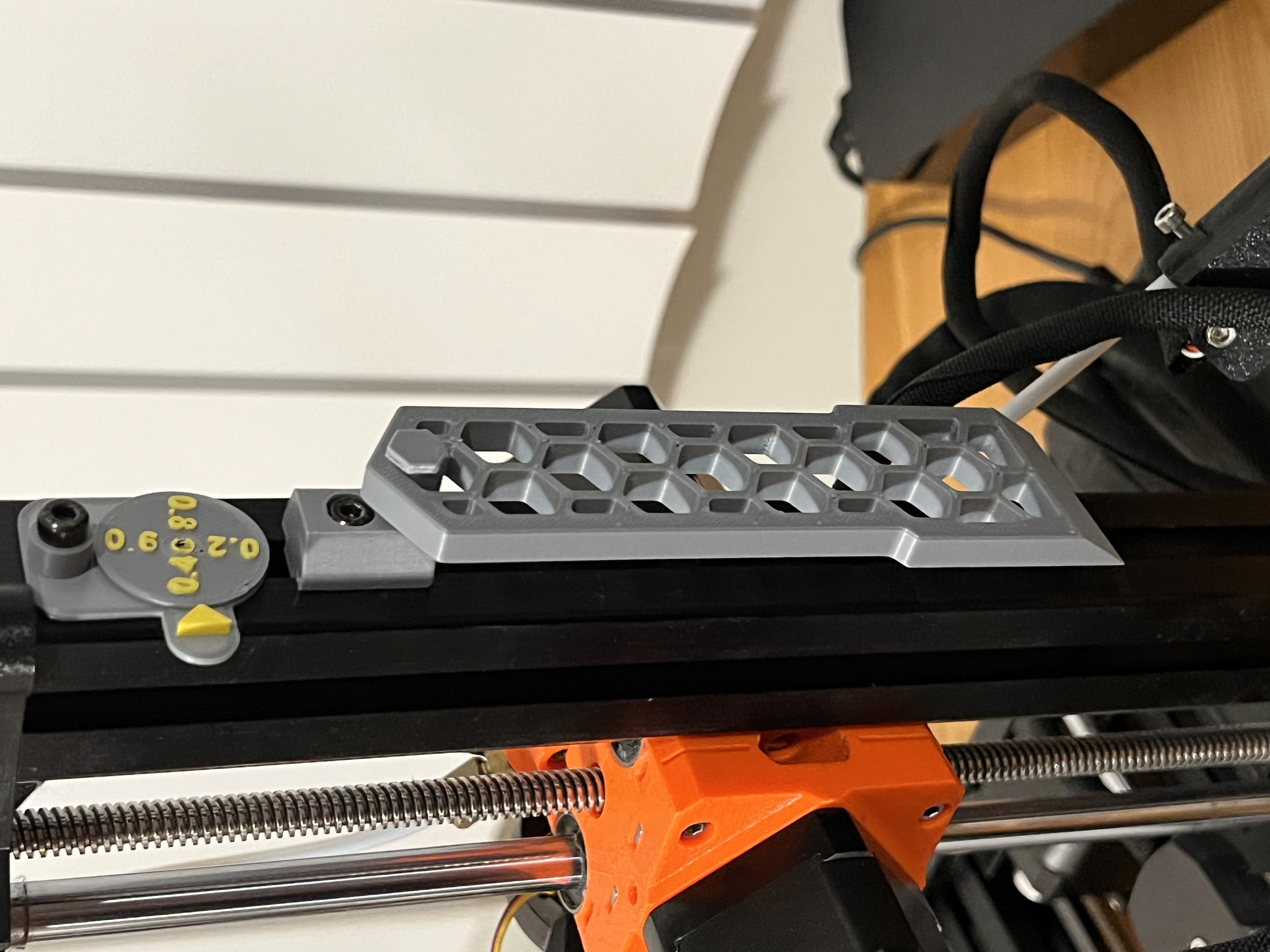 Prusa Mini+ Scraper Hook - Bolt On