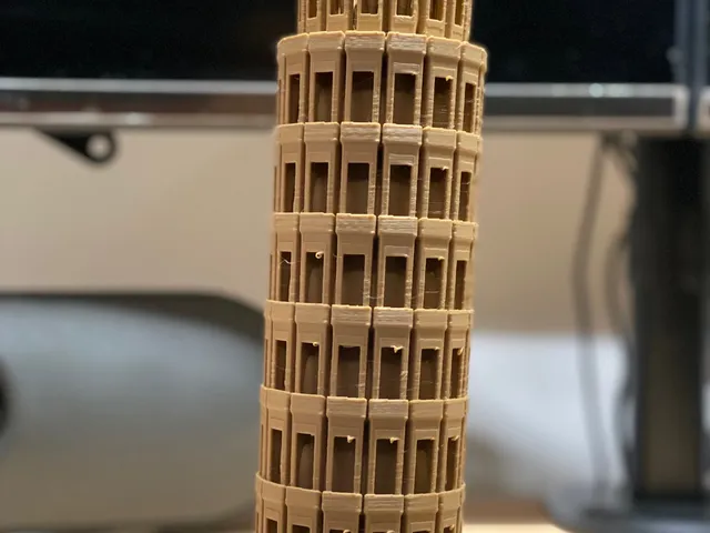 Leaning Tower of Benchy