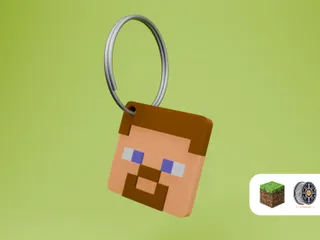Minecraft Heart Keychains | Lovely gamer gift by Mike.stl | Download ...
