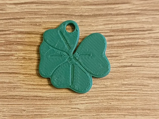 Four-Leaf key ring