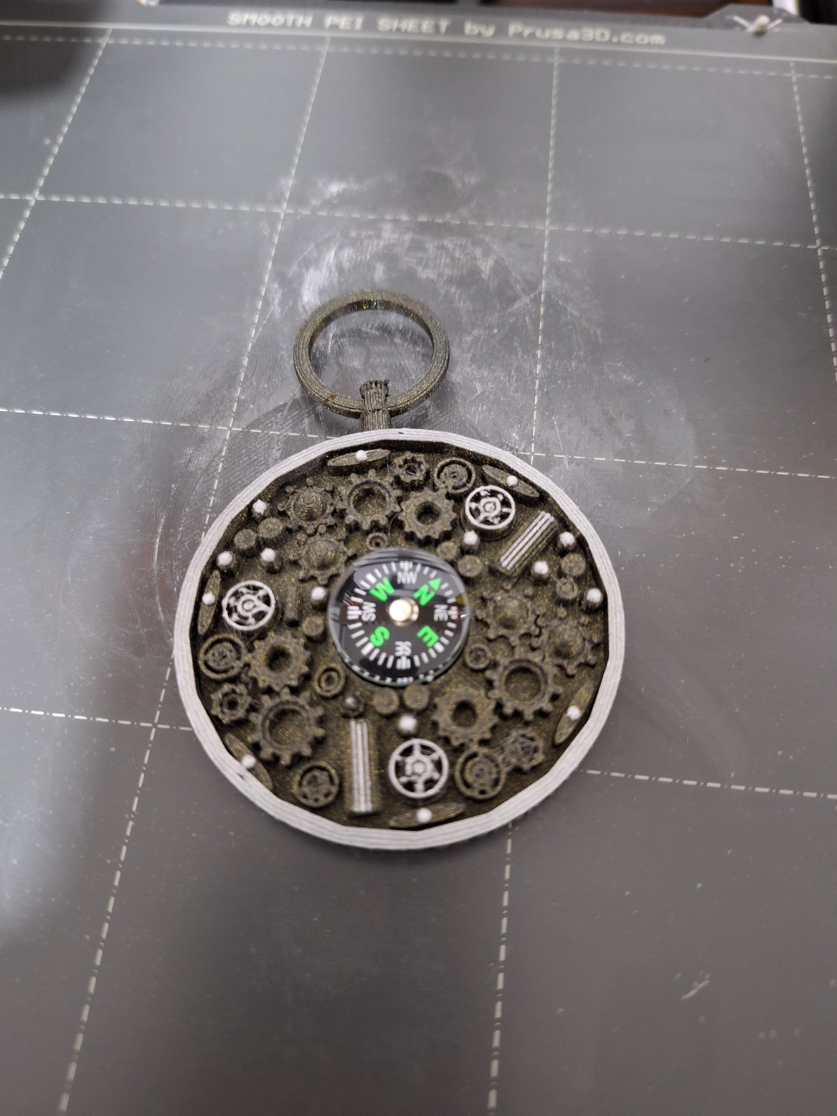Steampunk pocket compass — miniatura 2