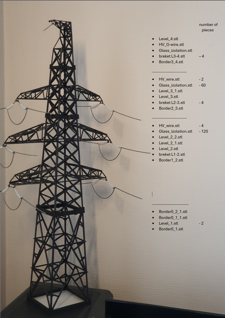 Miniatura 2 do modelo 3D High-Voltage Tower