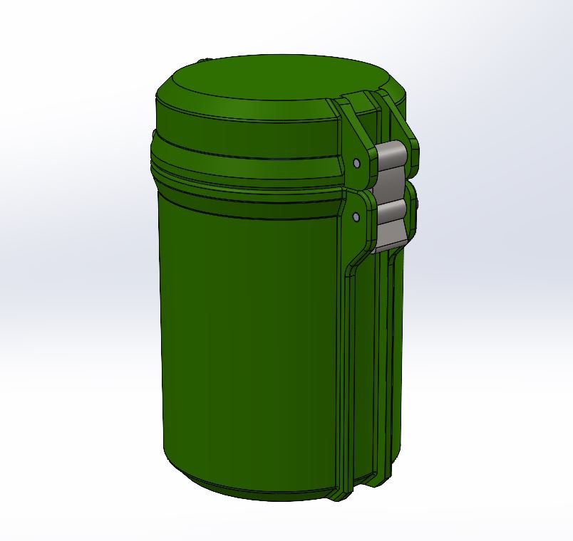 Cylindrical rugged box — miniatura 7