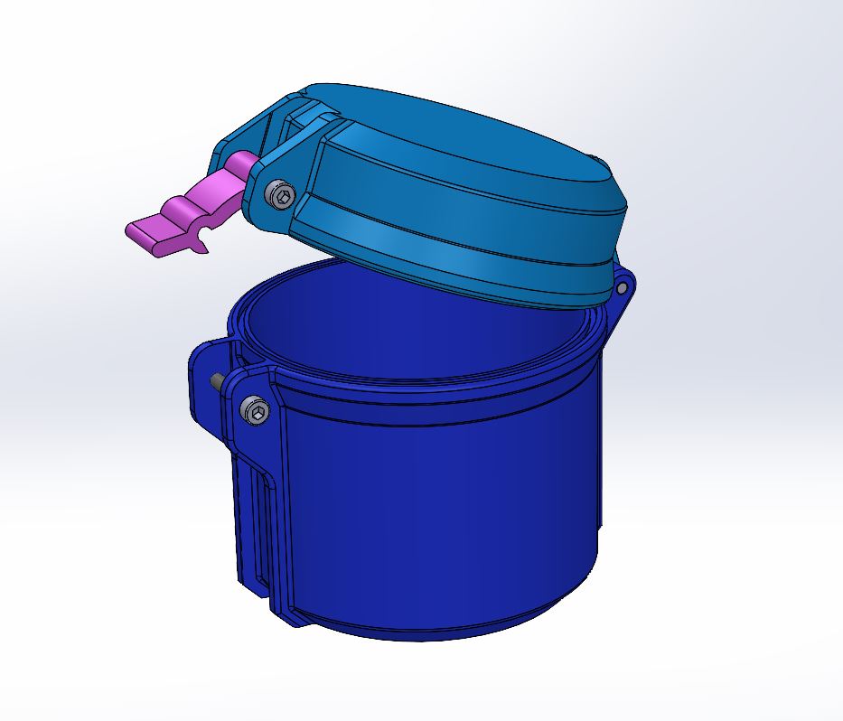 Cylindrical rugged box — miniatura 4