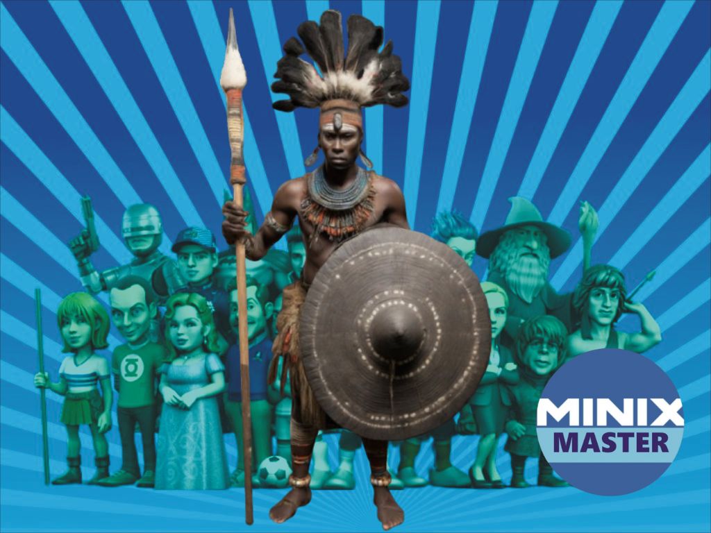 minix african warrior