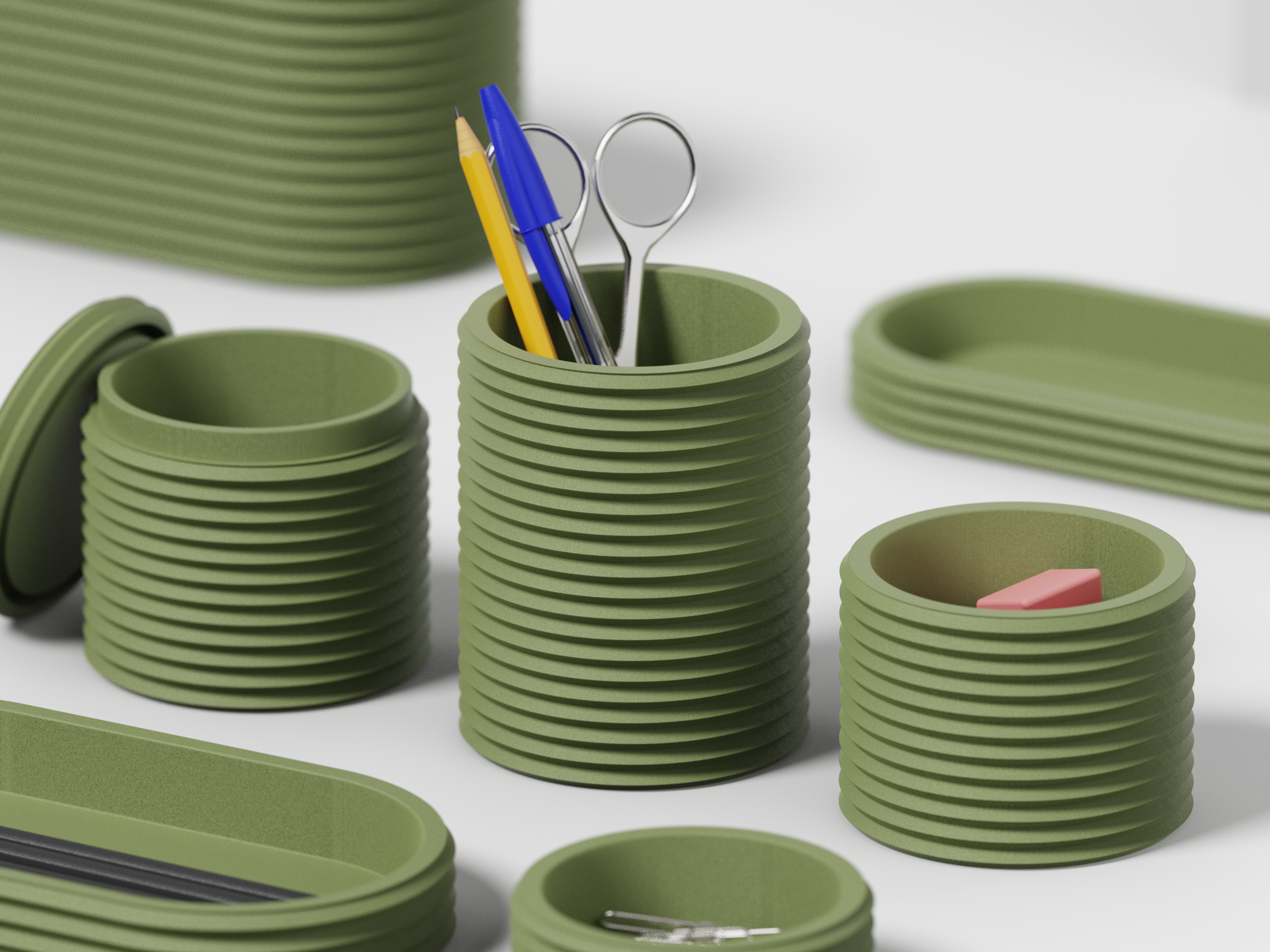 ZAG Collection - Desk Organizer Set