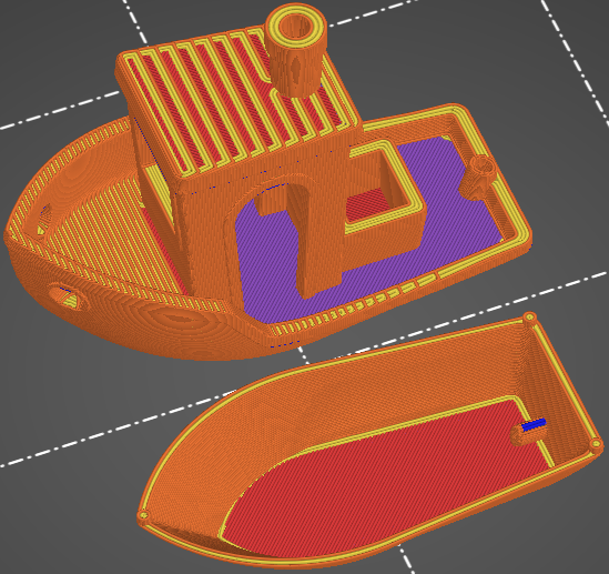 Benchy with secret compartment!
