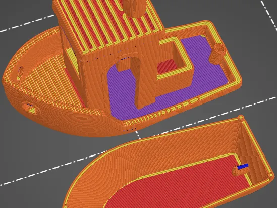 Benchy with secret compartment!