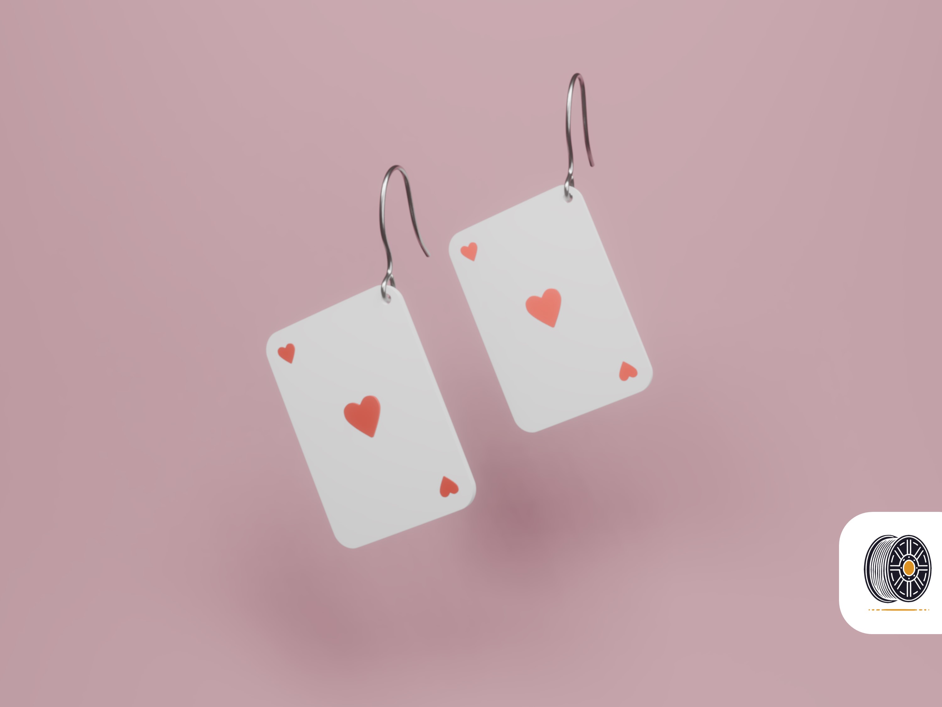 Deck of Love | A lovely card earring gift