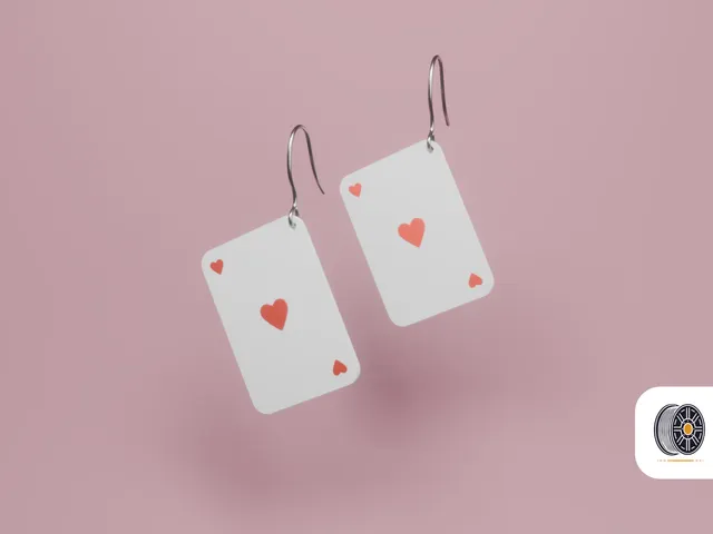 Deck of Love | A lovely card earring gift