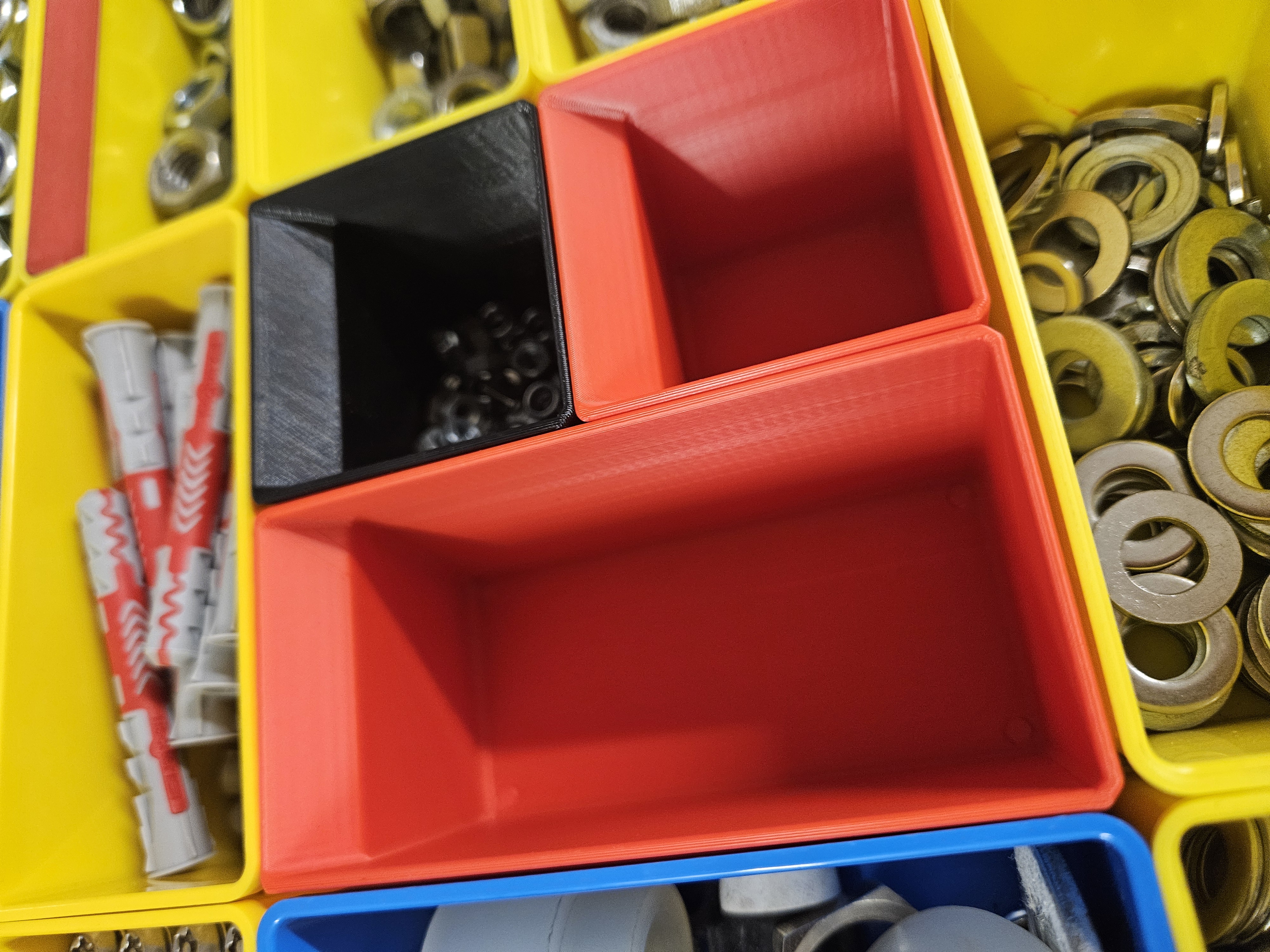T Boxx Sortimo Inserts 1x1 1x2 Label