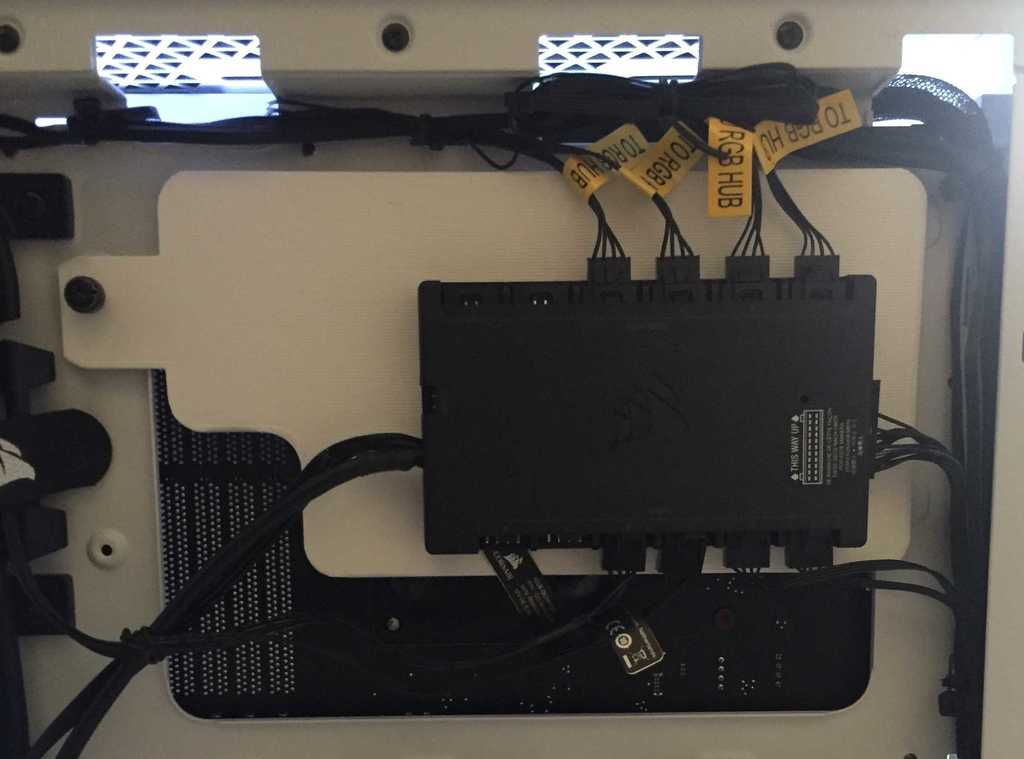 CORSAIR 4000D Motherboard Accessory Tray