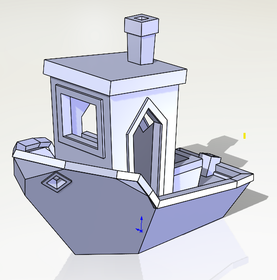 Brutalist Benchy — miniatura 2