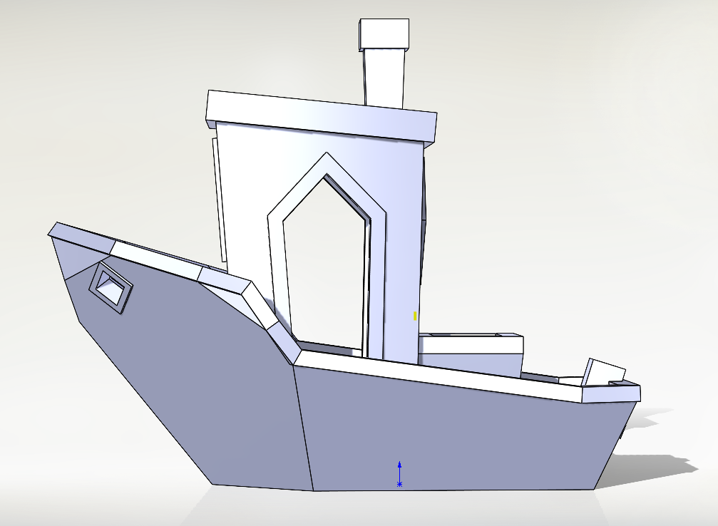 Brutalist Benchy — miniatura 4
