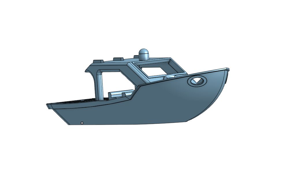 Miniatura 2 do modelo 3D Benchy Speedboat