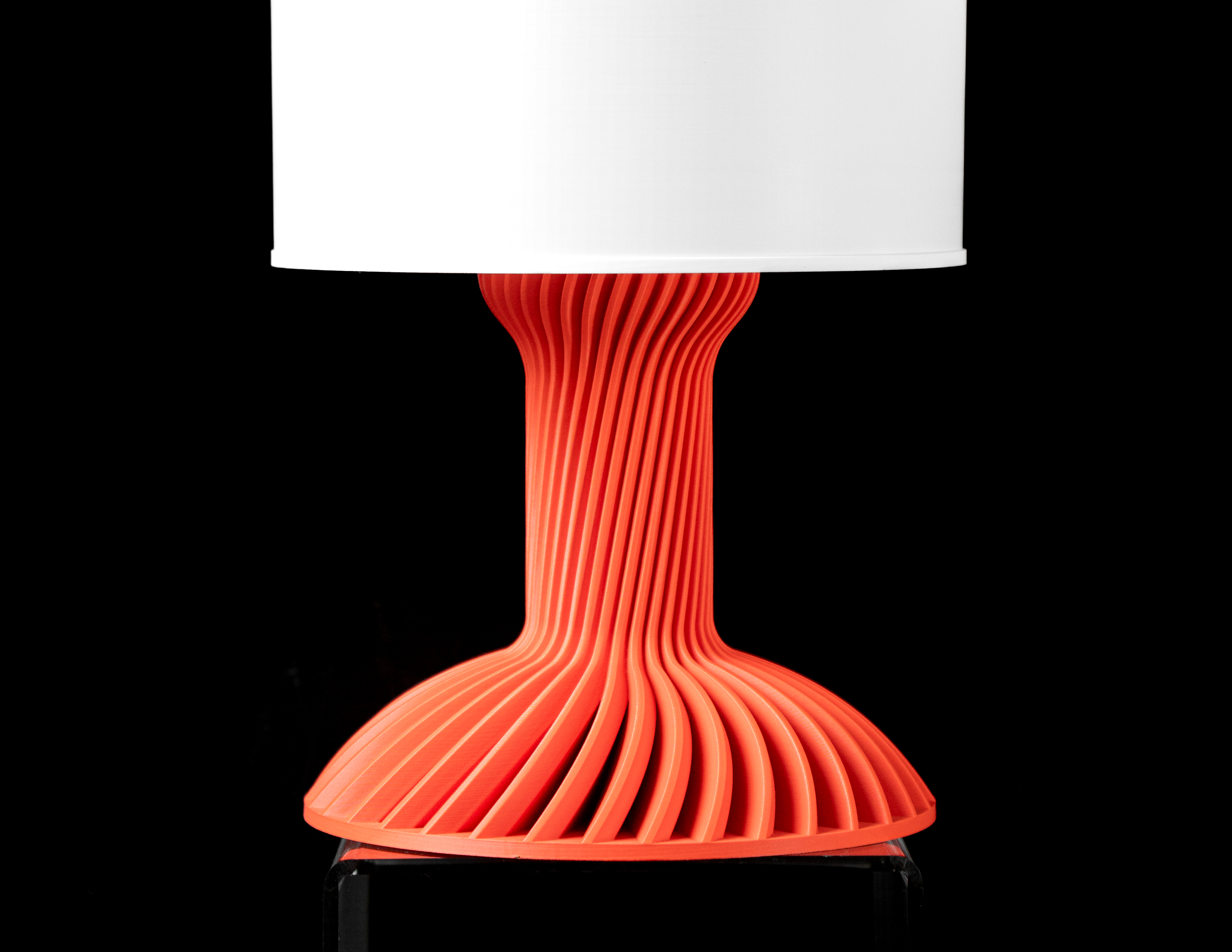Ridged Table Lamp by MODERN MACHINE
