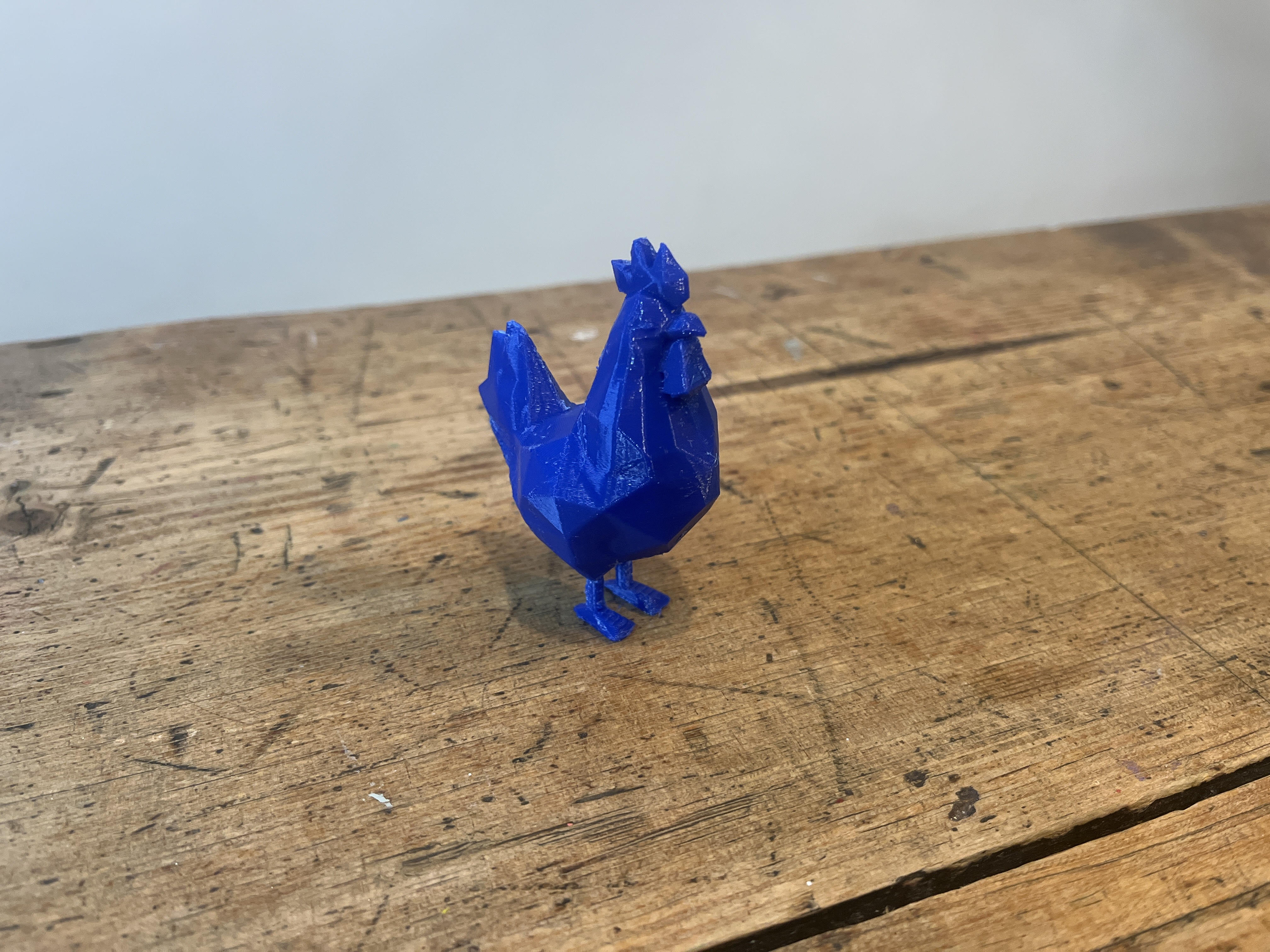 Low poly chicken