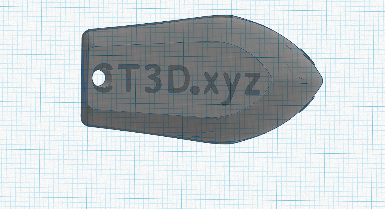 Keychain Benchy