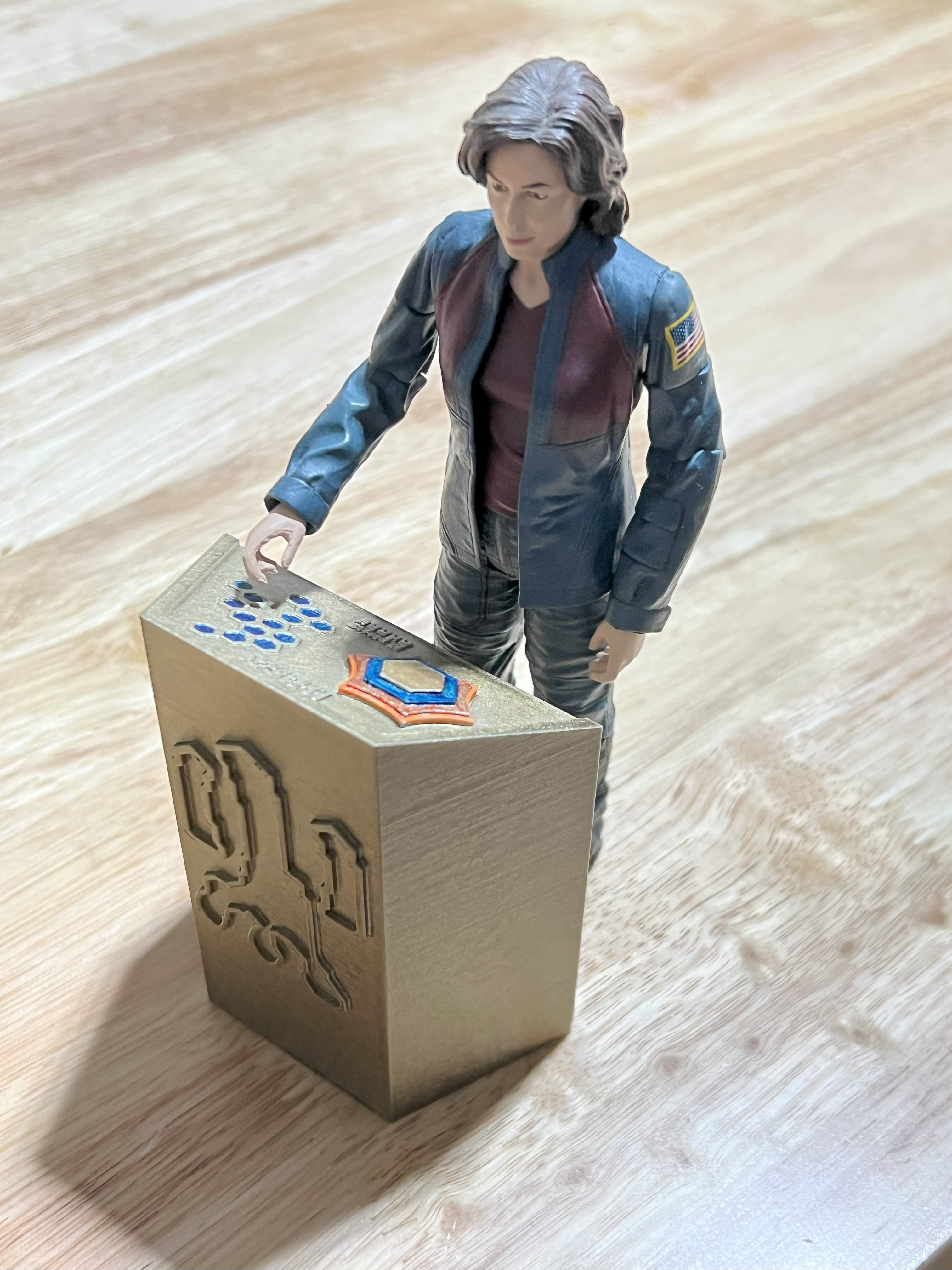 Pupitre de commande holographique Stargate Atlantis