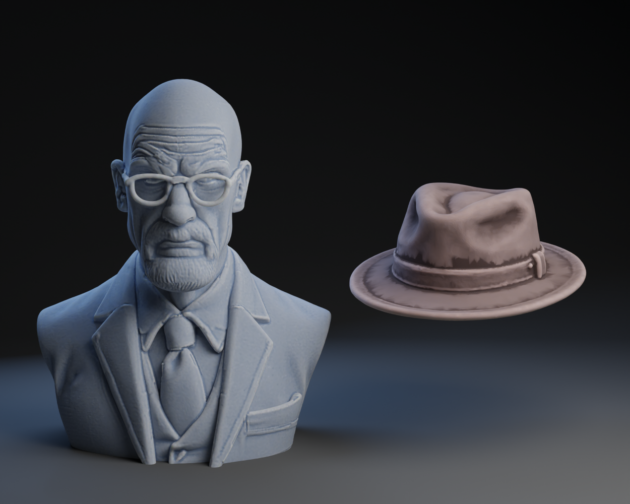 Walter White and Heisenberg Hat