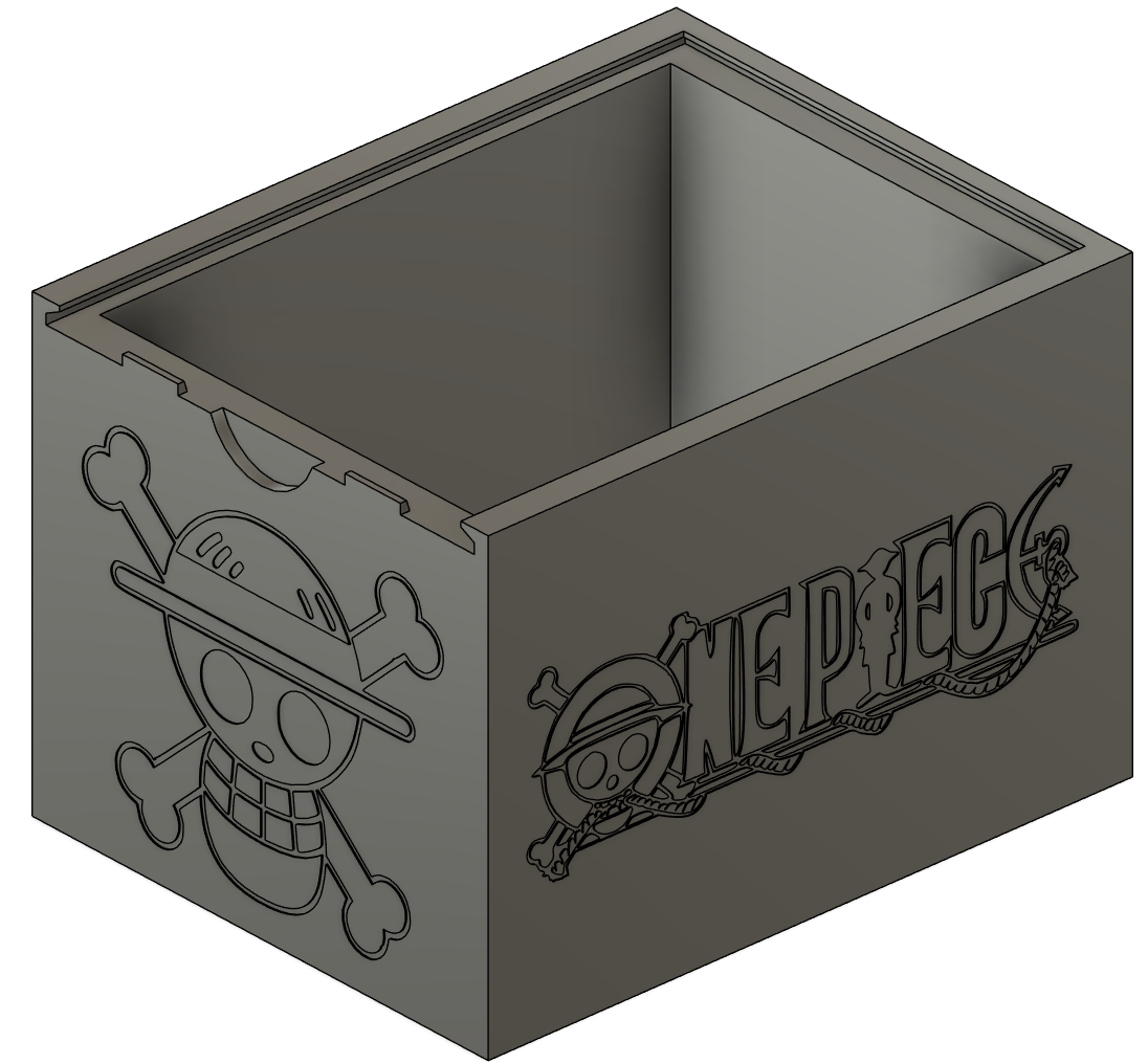 Miniatura 4 do modelo 3D MTG Top Loader Deck Box