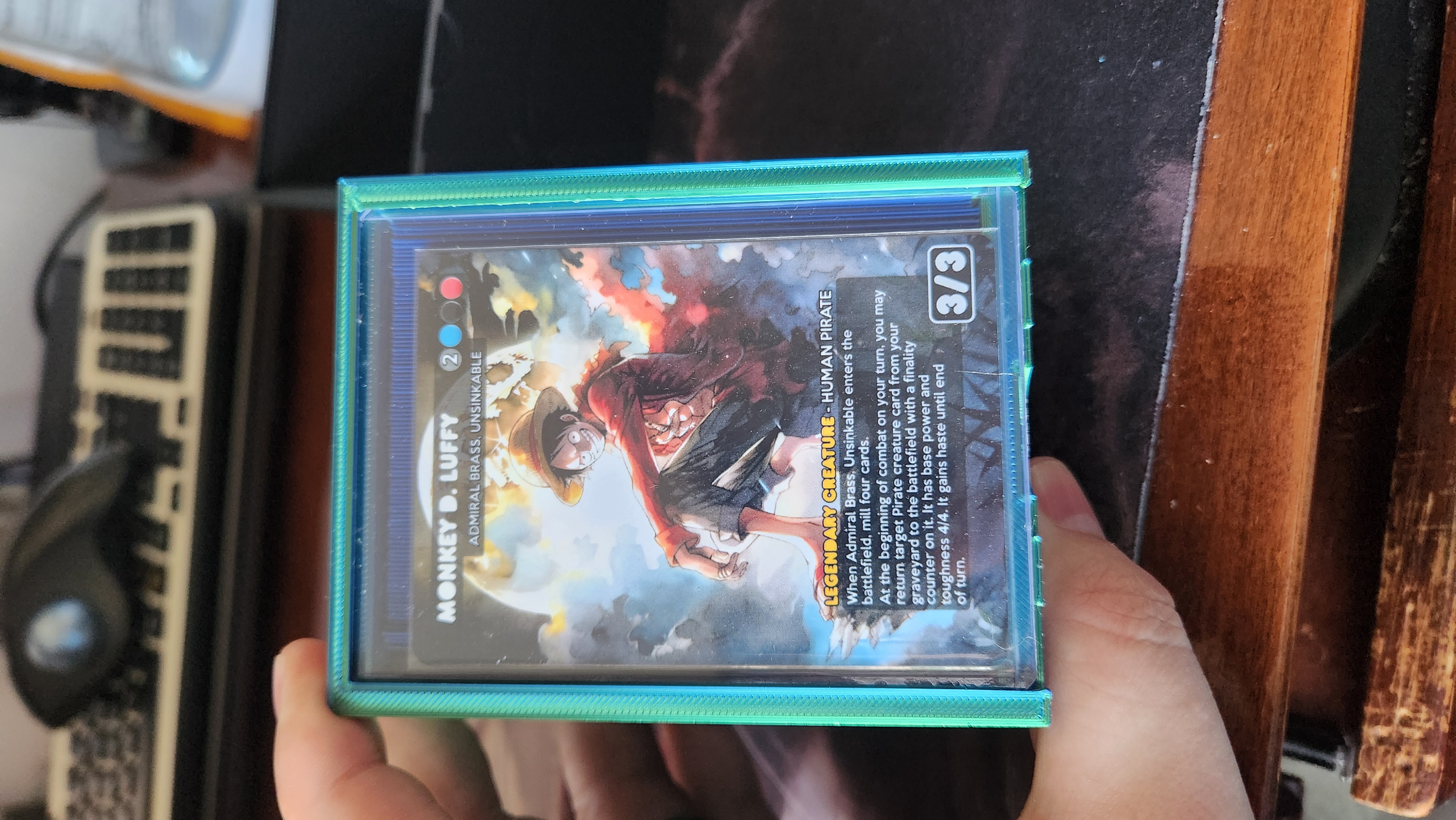 Miniatura 2 do modelo 3D MTG Top Loader Deck Box