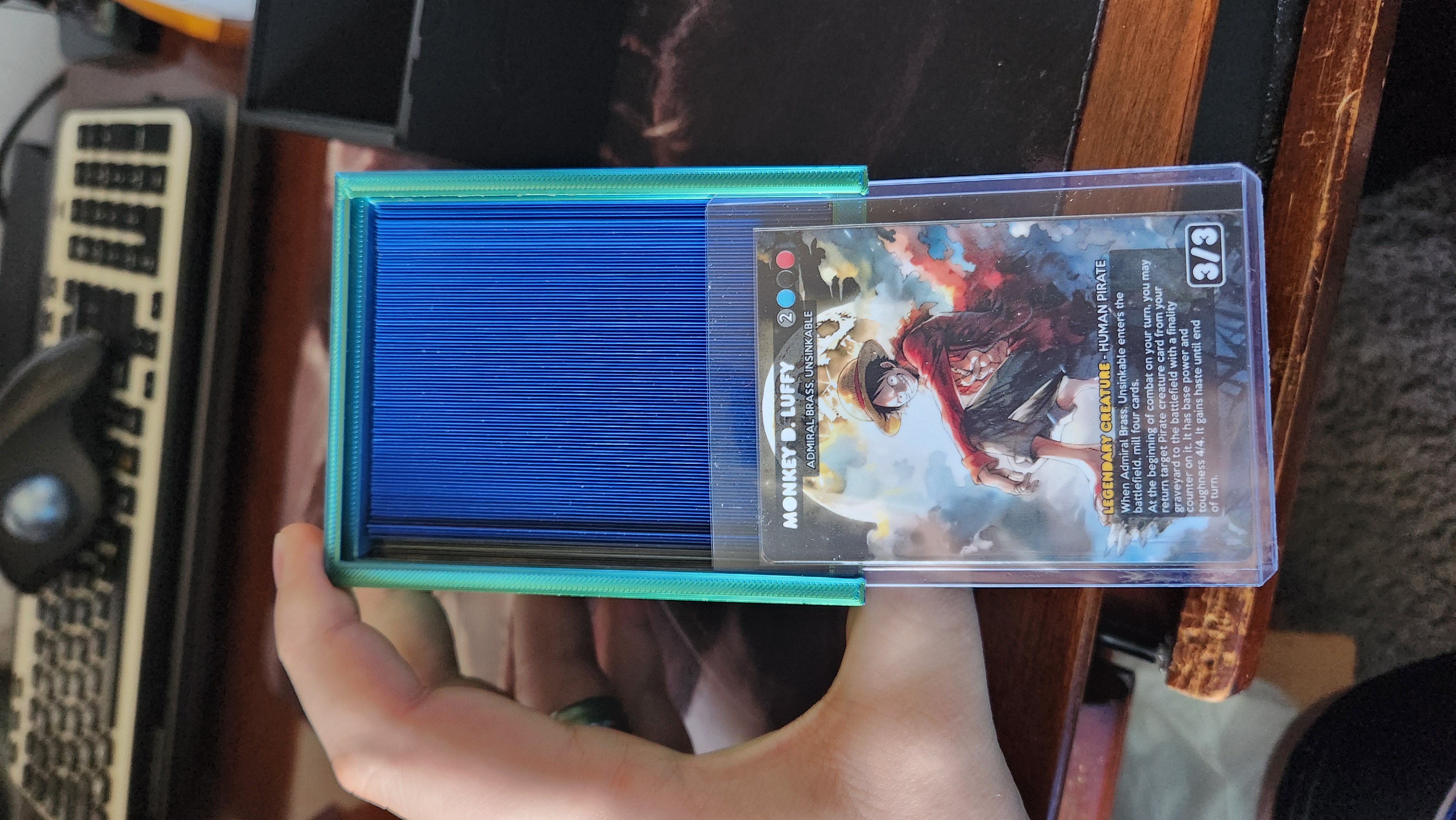Miniatura 3 do modelo 3D MTG Top Loader Deck Box