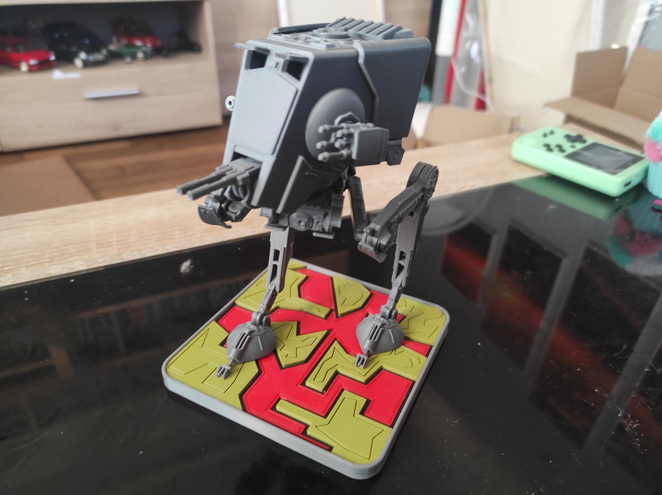 AT-ST display stand
