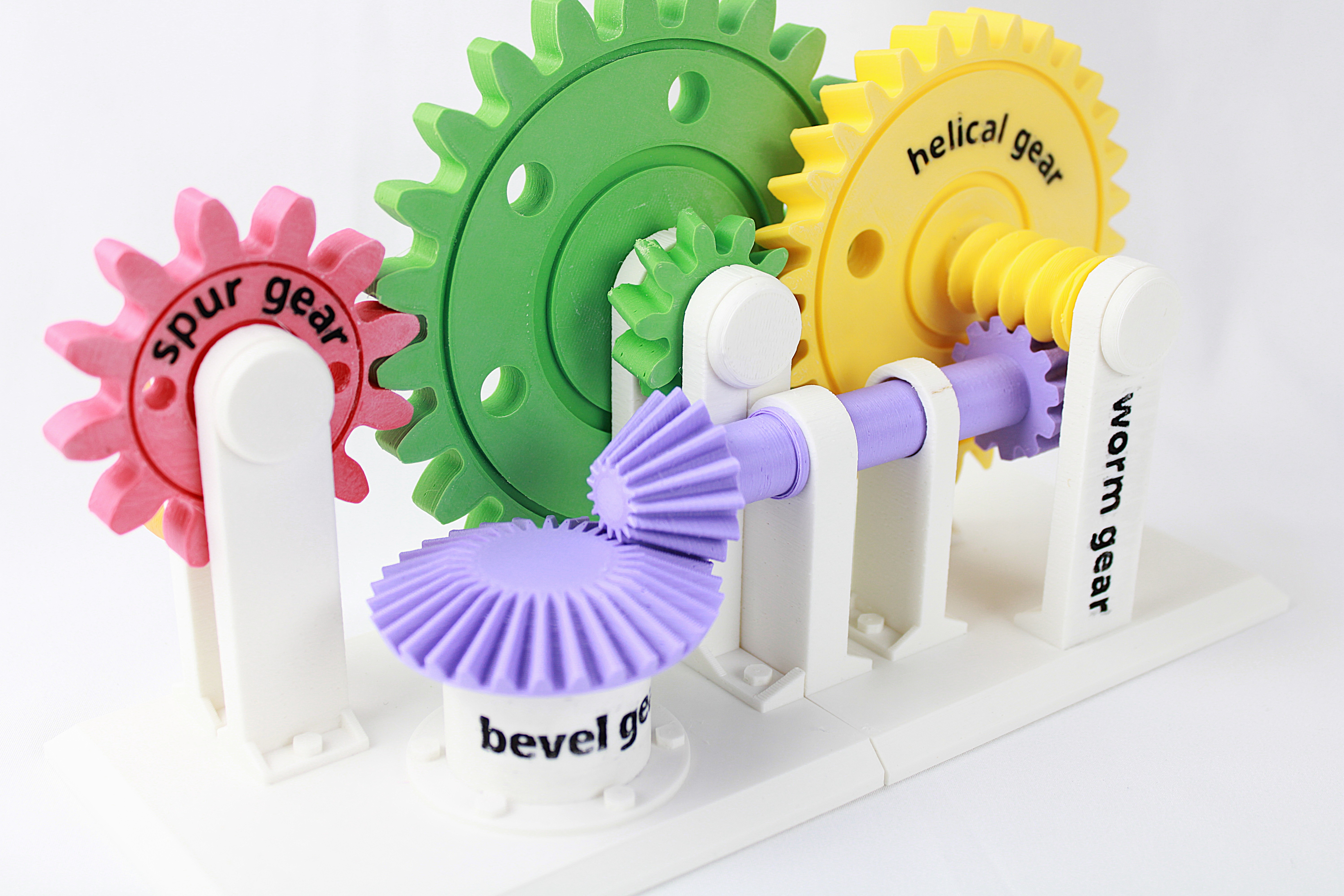 Miniatura 4 do modelo 3D Gear Basics Learning Tool