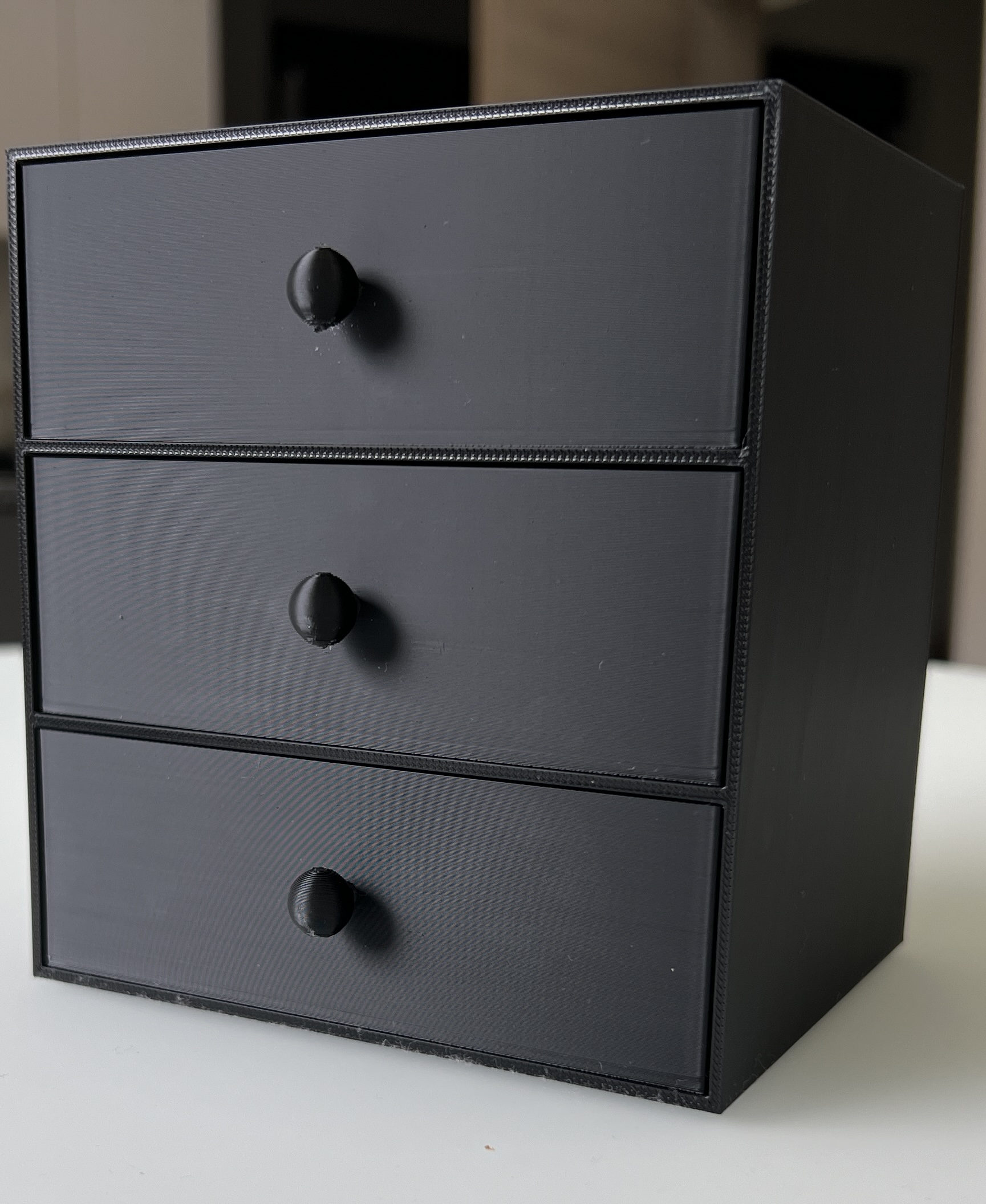 Box with drawers